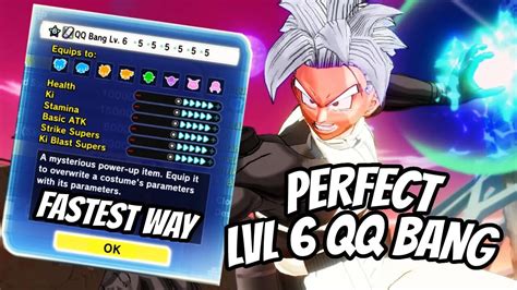 dbxv2 qq bang level 6 recipes.